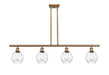 Innovations - 516-4I-BB-G362-LED - LED Island Pendant - Ballston - Brushed Brass
