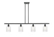Innovations - 516-4I-BK-G342 - Four Light Island Pendant - Ballston - Matte Black