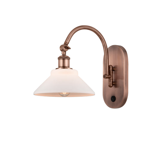 Innovations - 518-1W-AC-G131 - One Light Wall Sconce - Ballston - Antique Copper