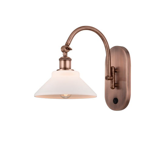 Ballston One Light Wall Sconce Antique Copper