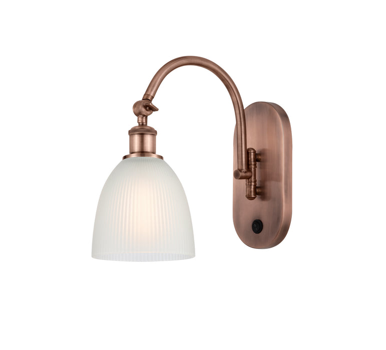 Innovations - 518-1W-AC-G381 - One Light Wall Sconce - Ballston - Antique Copper