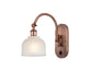 Innovations - 518-1W-AC-G411 - One Light Wall Sconce - Ballston - Antique Copper