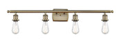 Innovations - 516-4W-AB-LED - LED Bath Vanity - Ballston - Antique Brass