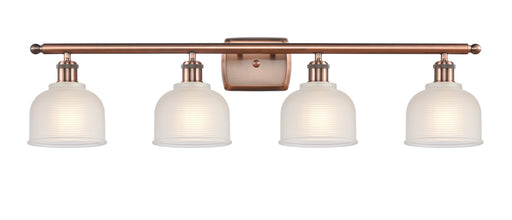 Innovations - 516-4W-AC-G411-LED - LED Bath Vanity - Ballston - Antique Copper