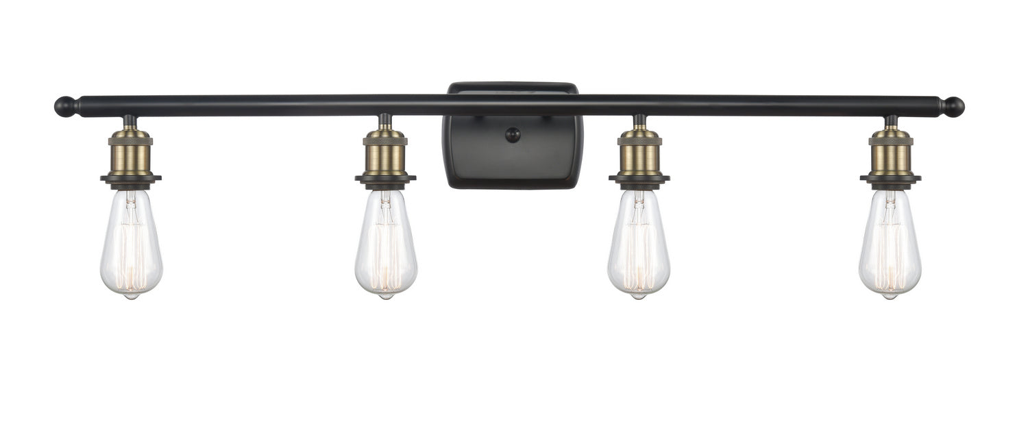 Innovations - 516-4W-BAB-LED - LED Bath Vanity - Ballston - Black Antique Brass