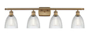 Innovations - 516-4W-BB-G382 - Four Light Bath Vanity - Ballston - Brushed Brass