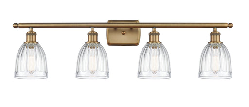 Innovations - 516-4W-BB-G442 - Four Light Bath Vanity - Ballston - Brushed Brass