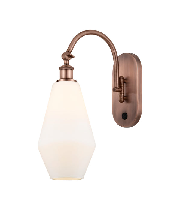 Innovations - 518-1W-AC-G651-7 - One Light Wall Sconce - Ballston - Antique Copper