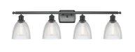 Innovations - 516-4W-BK-G382-LED - LED Bath Vanity - Ballston - Matte Black