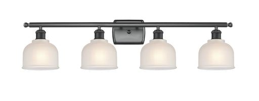 Innovations - 516-4W-BK-G411-LED - LED Bath Vanity - Ballston - Matte Black