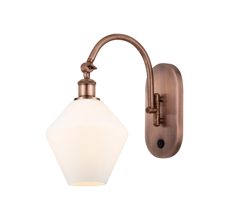 Innovations - 518-1W-AC-G651-8-LED - LED Wall Sconce - Ballston - Antique Copper