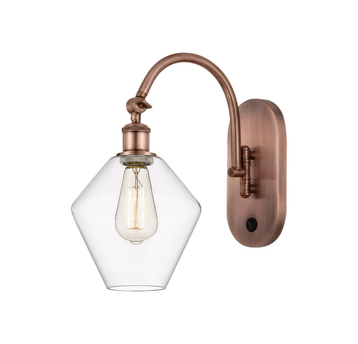 Innovations - 518-1W-AC-G652-8 - One Light Wall Sconce - Ballston - Antique Copper