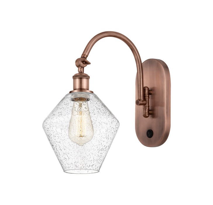 Innovations - 518-1W-AC-G654-8-LED - LED Wall Sconce - Ballston - Antique Copper