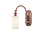 Innovations - 518-1W-AC-G801-LED - LED Wall Sconce - Ballston - Antique Copper