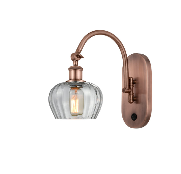 Innovations - 518-1W-AC-G92 - One Light Wall Sconce - Ballston - Antique Copper