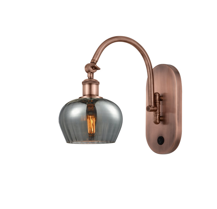 Innovations - 518-1W-AC-G93 - One Light Wall Sconce - Ballston - Antique Copper