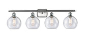 Innovations - 516-4W-SN-G124-8-LED - LED Bath Vanity - Ballston - Brushed Satin Nickel
