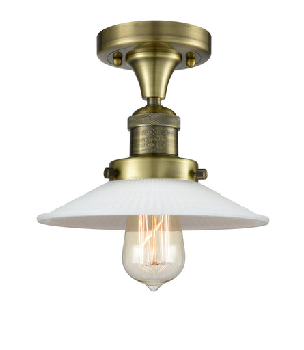 One Light Semi-Flush Mount