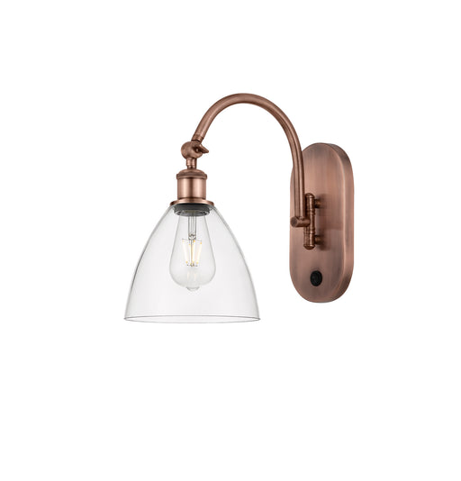 Innovations - 518-1W-AC-GBD-752-LED - LED Wall Sconce - Ballston - Antique Copper