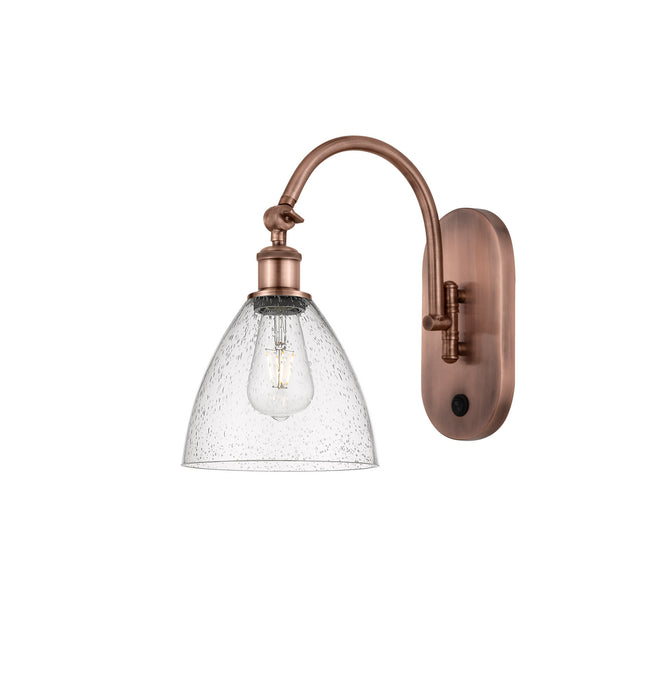 Innovations - 518-1W-AC-GBD-754-LED - LED Wall Sconce - Ballston - Antique Copper