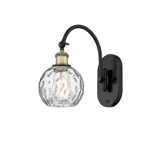 Innovations - 518-1W-BAB-G1215-6 - One Light Wall Sconce - Ballston - Black Antique Brass