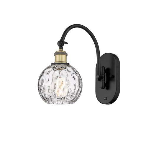 Ballston One Light Wall Sconce Black Antique Brass