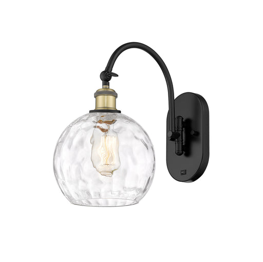 Innovations - 518-1W-BAB-G1215-8 - One Light Wall Sconce - Ballston - Black Antique Brass