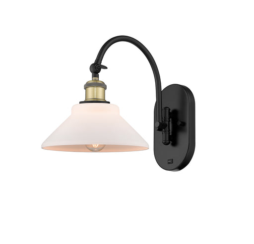 Innovations - 518-1W-BAB-G131 - One Light Wall Sconce - Ballston - Black Antique Brass