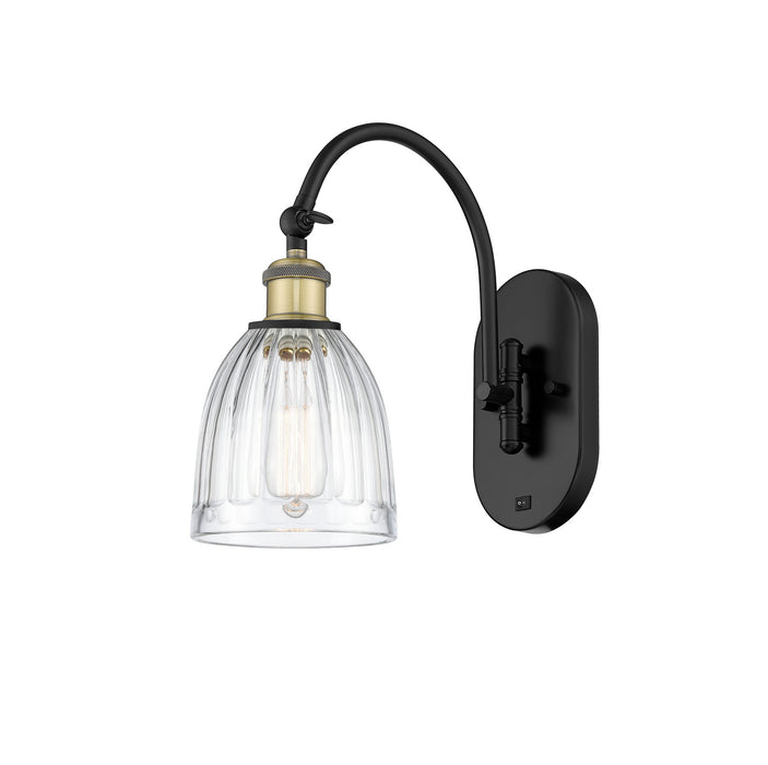 Innovations - 518-1W-BAB-G442 - One Light Wall Sconce - Ballston - Black Antique Brass