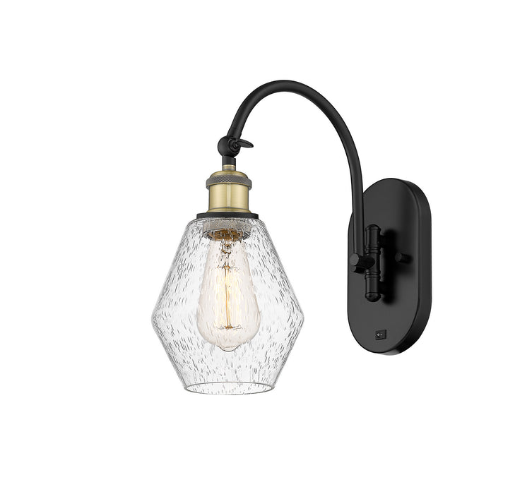 Innovations - 518-1W-BAB-G654-6 - One Light Wall Sconce - Ballston - Black Antique Brass