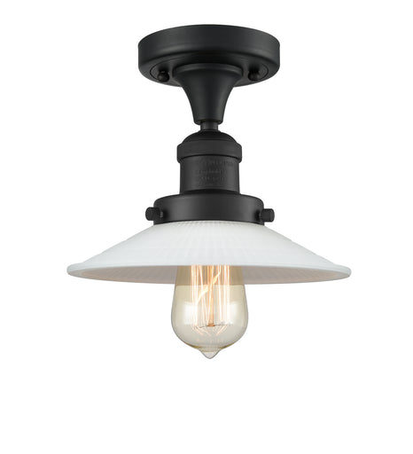 One Light Semi-Flush Mount