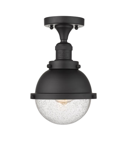 One Light Semi-Flush Mount