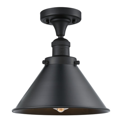 One Light Semi-Flush Mount