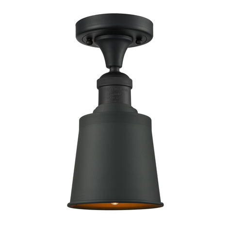 One Light Semi-Flush Mount