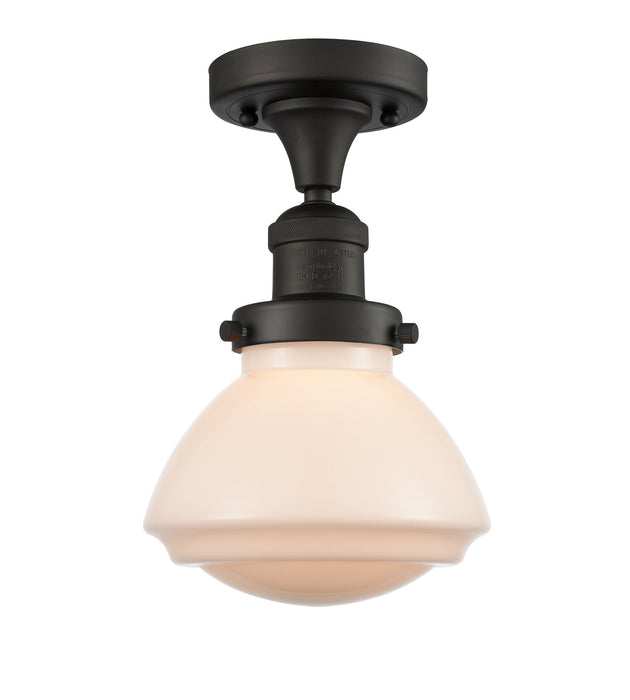 Innovations - 517-1CH-OB-G321 - One Light Semi-Flush Mount - Franklin Restoration - Oil Rubbed Bronze