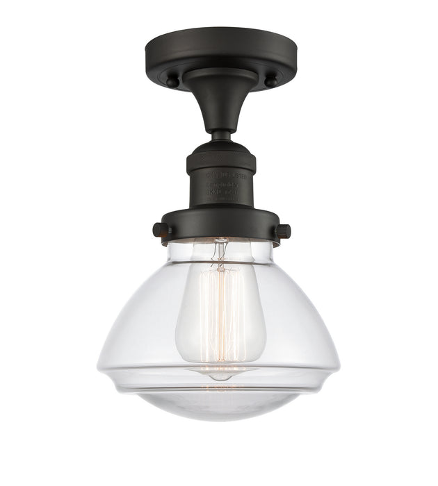 Innovations - 517-1CH-OB-G322 - One Light Semi-Flush Mount - Franklin Restoration - Oil Rubbed Bronze