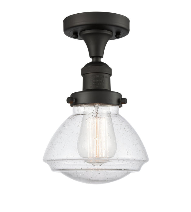 Innovations - 517-1CH-OB-G324 - One Light Semi-Flush Mount - Franklin Restoration - Oil Rubbed Bronze