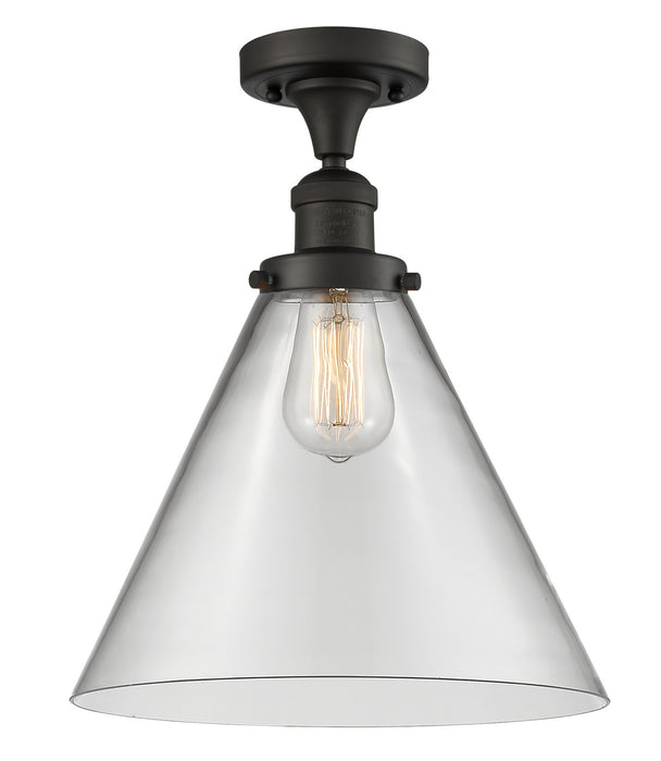 Innovations - 517-1CH-OB-G42-L - One Light Semi-Flush Mount - Franklin Restoration - Oil Rubbed Bronze