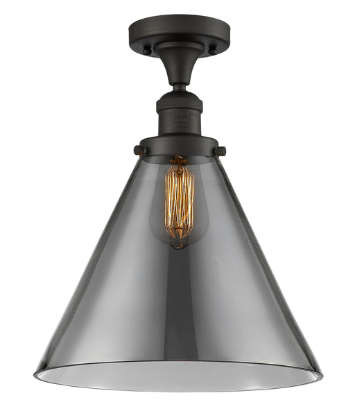 Innovations - 517-1CH-OB-G43-L - One Light Semi-Flush Mount - Franklin Restoration - Oil Rubbed Bronze