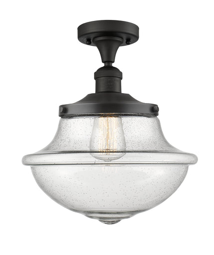 One Light Semi-Flush Mount