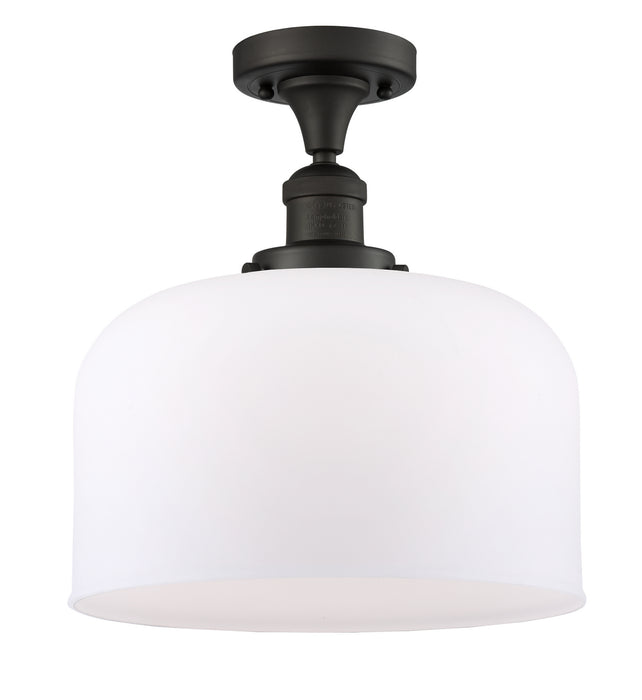 Innovations - 517-1CH-OB-G71-L - One Light Semi-Flush Mount - Franklin Restoration - Oil Rubbed Bronze