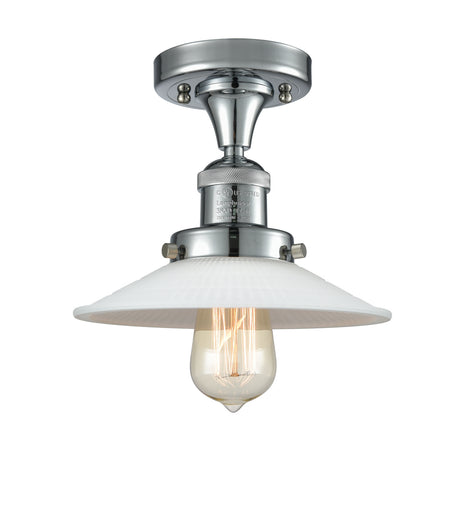 One Light Semi-Flush Mount