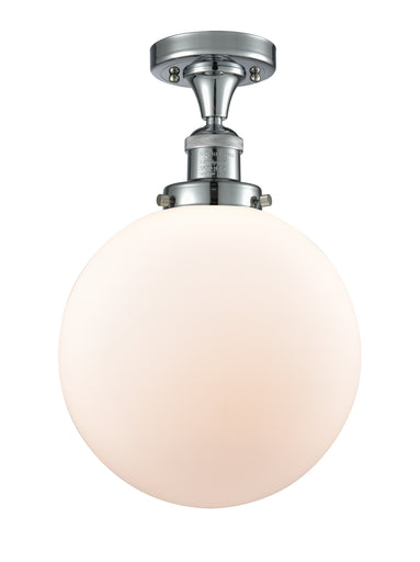 One Light Semi-Flush Mount