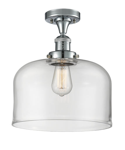 One Light Semi-Flush Mount