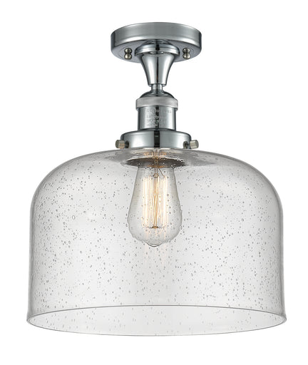 One Light Semi-Flush Mount