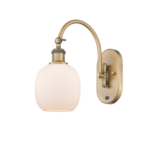 Innovations - 518-1W-BB-G101 - One Light Wall Sconce - Ballston - Brushed Brass