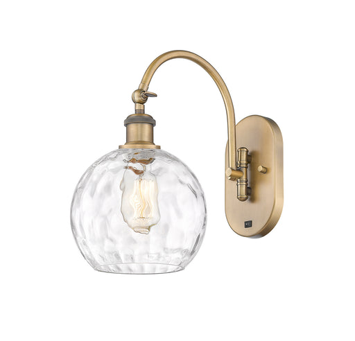 Innovations - 518-1W-BB-G1215-8 - One Light Wall Sconce - Ballston - Brushed Brass