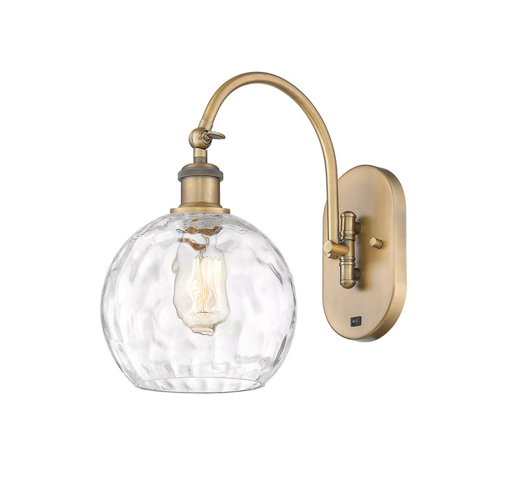 Innovations - 518-1W-BB-G1215-8 - One Light Wall Sconce - Ballston - Brushed Brass