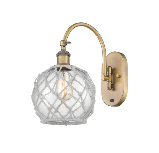 Innovations - 518-1W-BB-G122-8RW - One Light Wall Sconce - Ballston - Brushed Brass