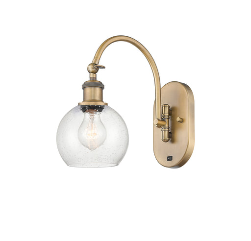 Innovations - 518-1W-BB-G124-6 - One Light Wall Sconce - Ballston - Brushed Brass